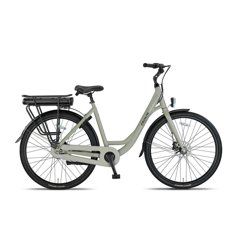 Crown Los Angeles Elektrische Damesfiets 28 inch 52cm