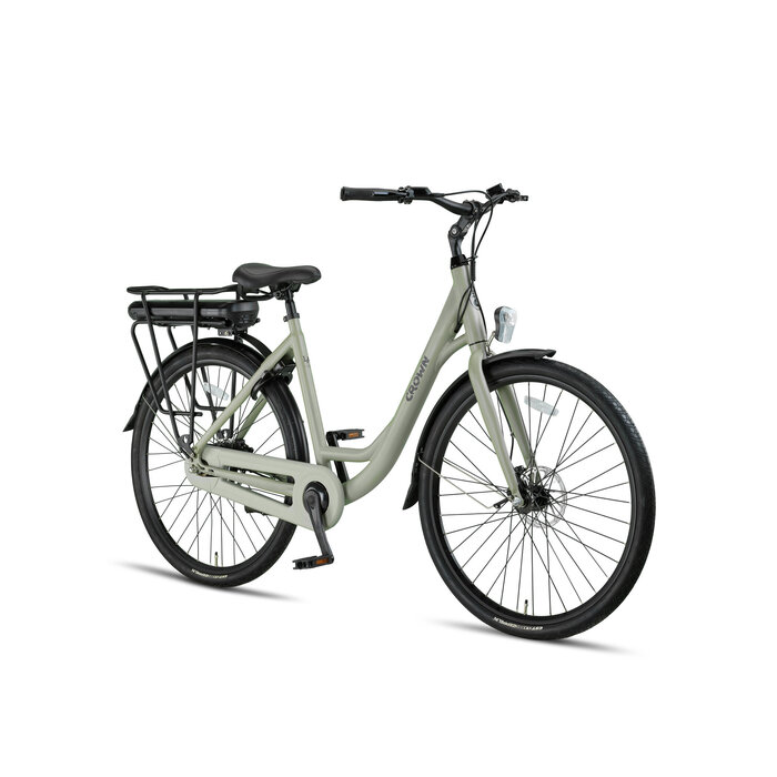 Crown Los Angeles Elektrische Damesfiets 28 inch 52cm