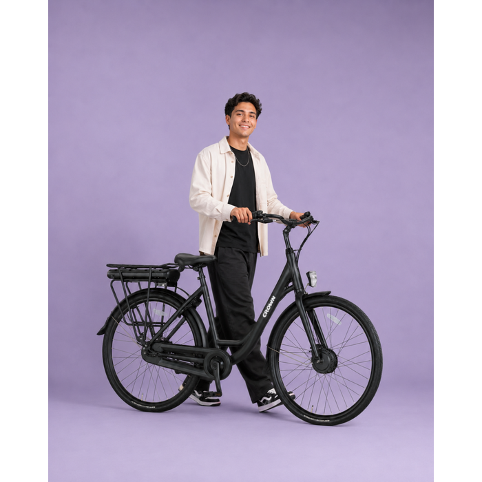 Crown Sydney Elektrische Damesfiets 28 inch 52cm 7v