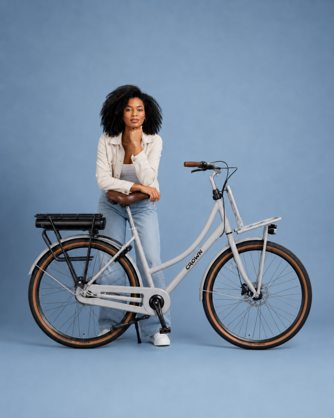Crown Barcelona Elektrische Transportfiets 28inch