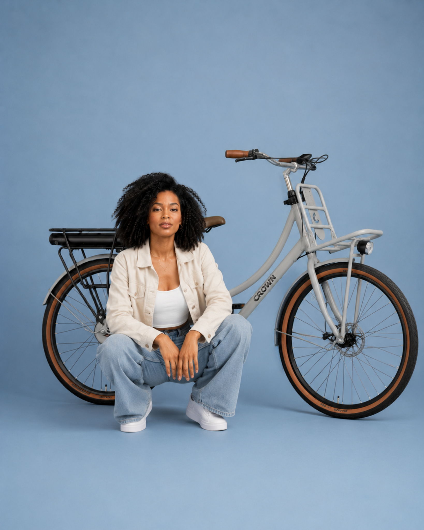 Crown Barcelona Elektrische Transportfiets 28inch