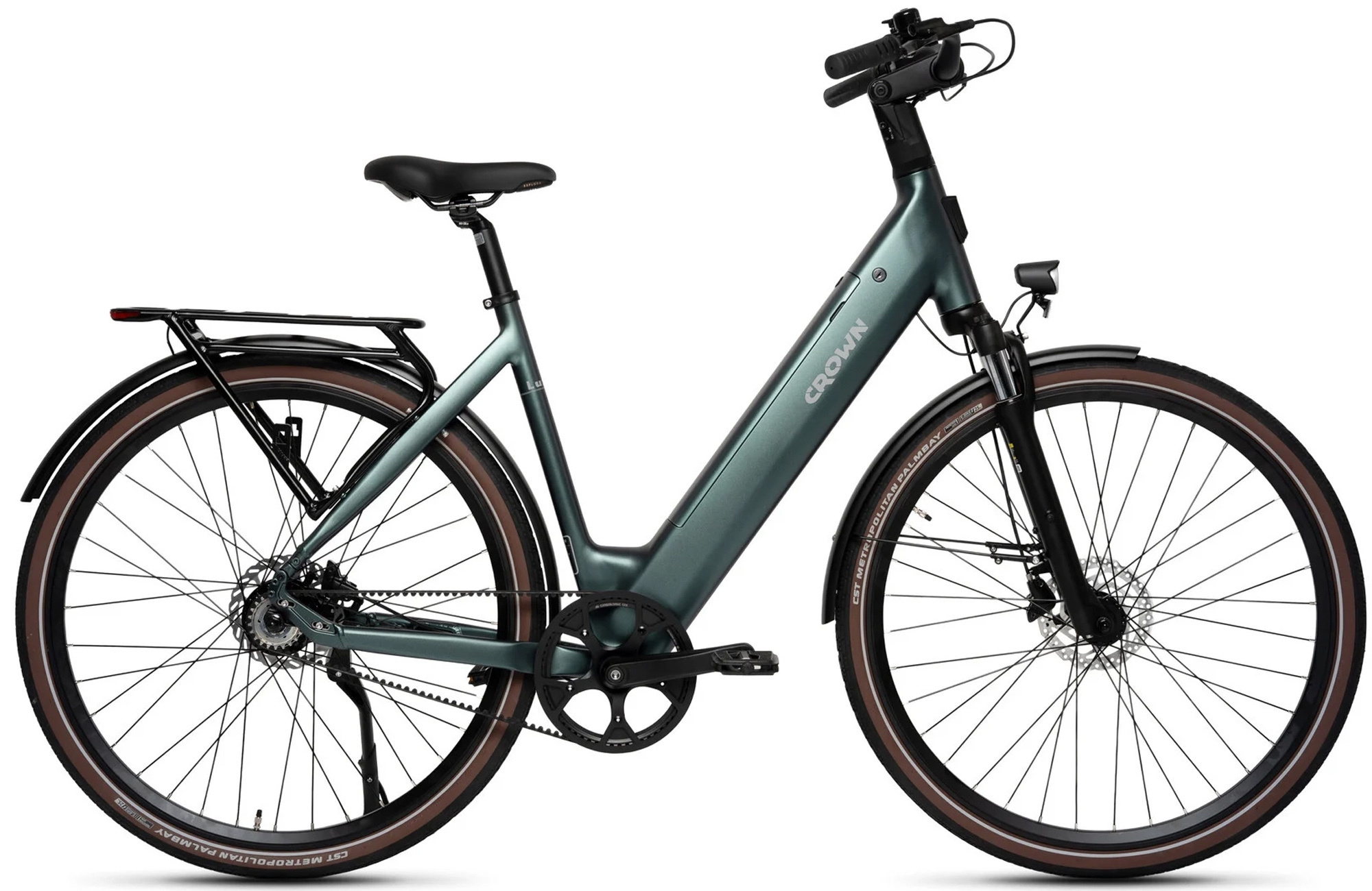 Crown Luxor Elektrische Damesfiets 28 inch