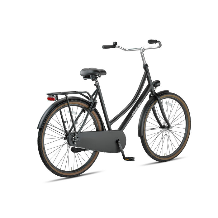 Crown Oslo 28inch Omafiets 53cm Mat Zwart