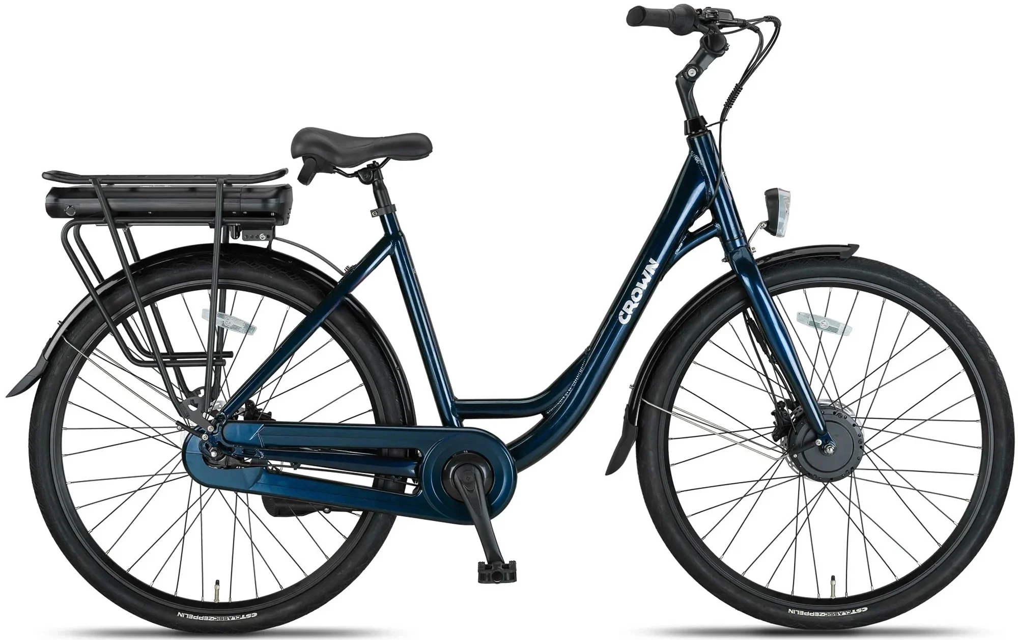 Crown Sydney Elektrische Damesfiets 28 inch 52cm 7v