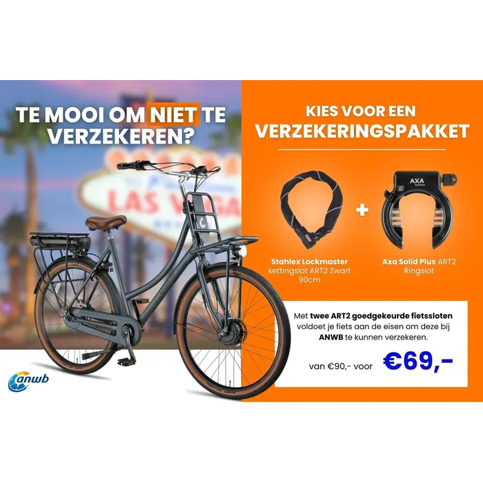 Crown Las Vegas Elektrische Transportfiets 28inch 7v