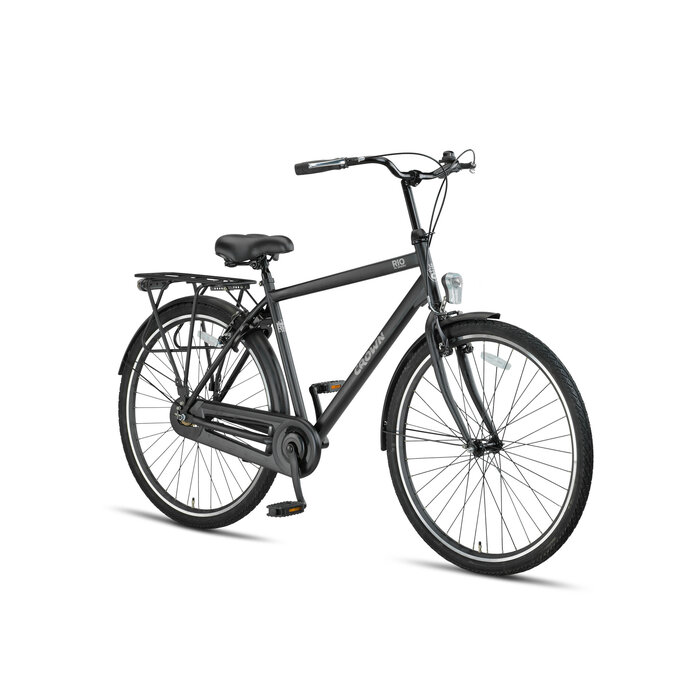Crown Rio 28inch Herenfiets 52cm Mat Zwart