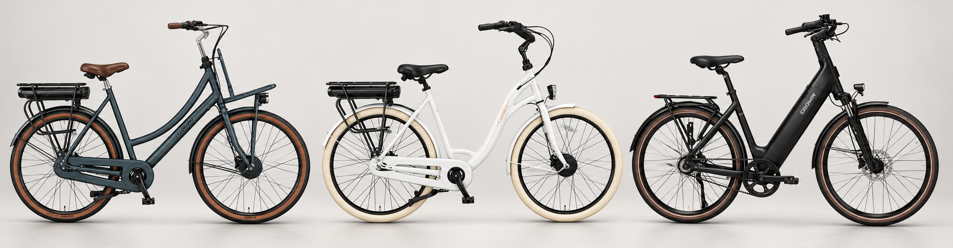 Welke Crown elektrische fiets past bij jou? Ontdek alle modellen
