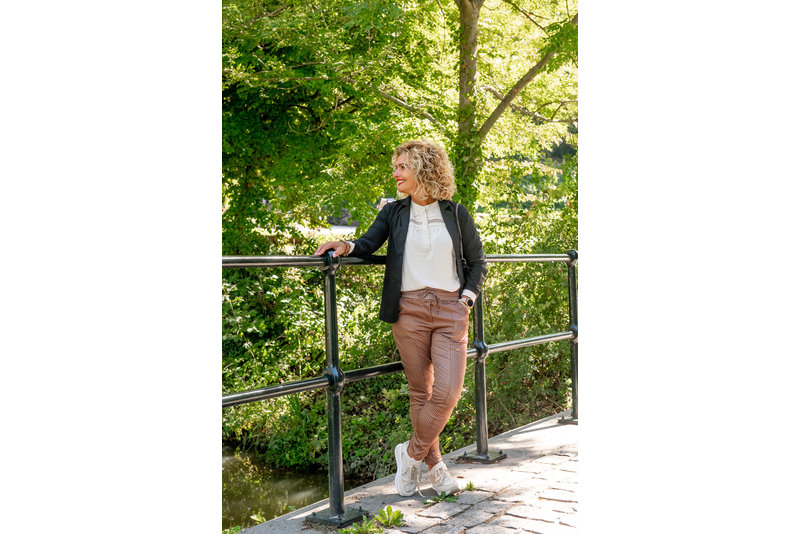 Mooij travel blazer zwart