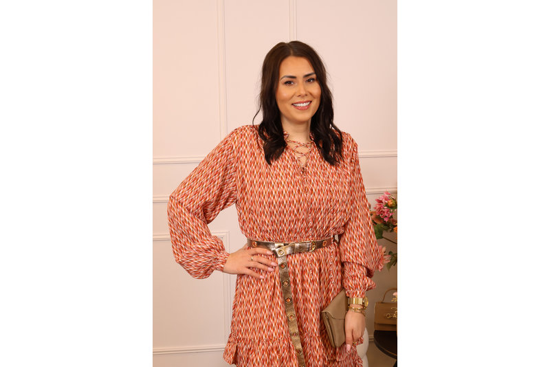 Dress Caro zigzag