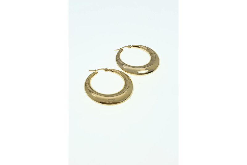 Oorbellen golden moon