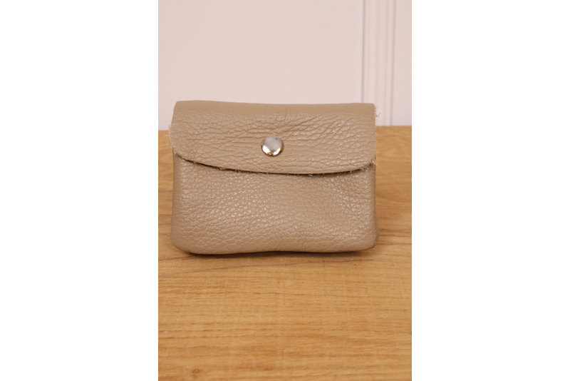 Mini wallet leer