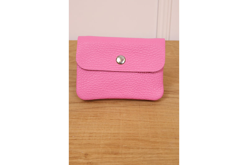 Mini wallet leer