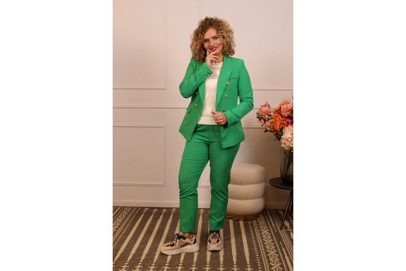 Pant attentif groen