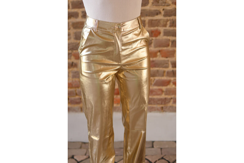 golden pants