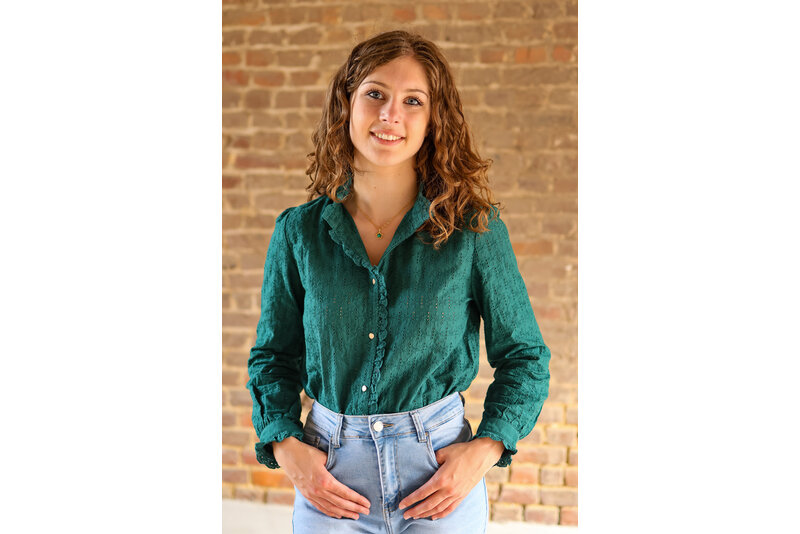 Cutie blouse groen