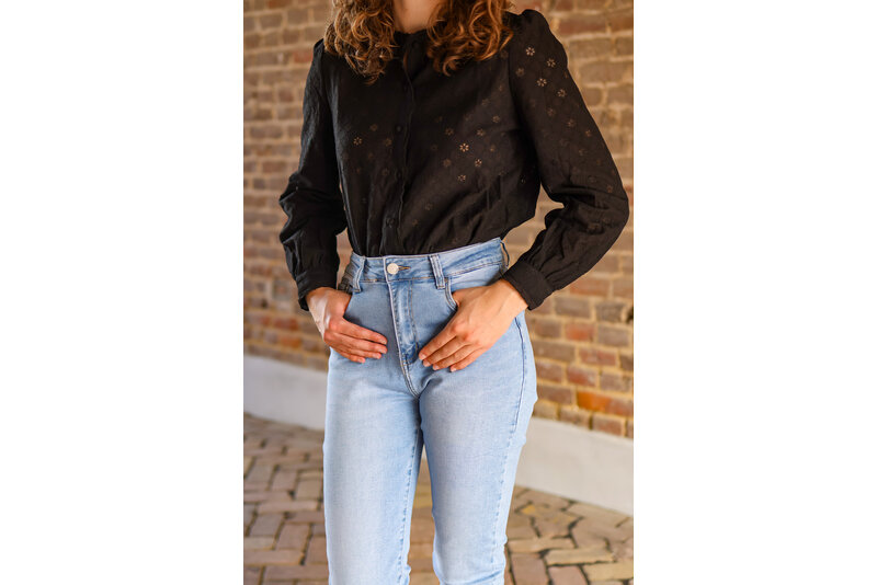 Blouse Iris zwart