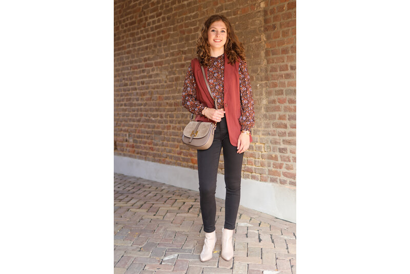 gilet kenzie red