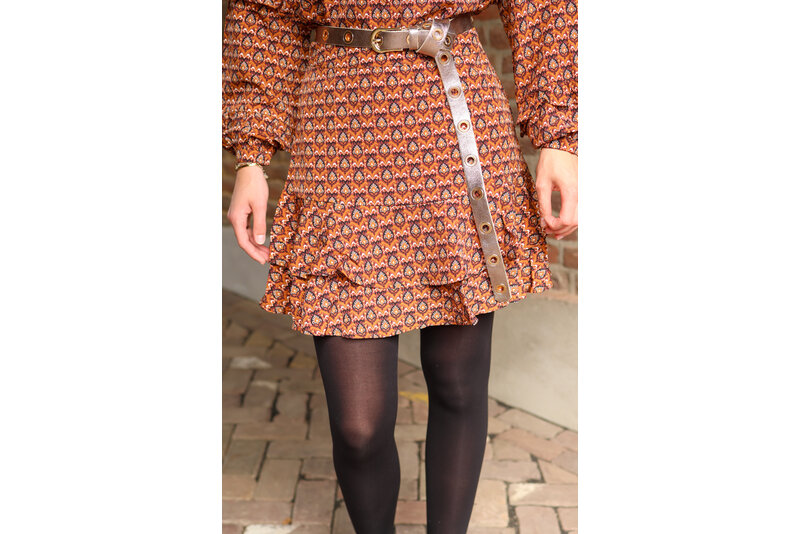 skirt gia orange
