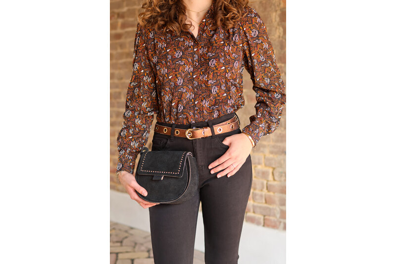 blouse lilith orange