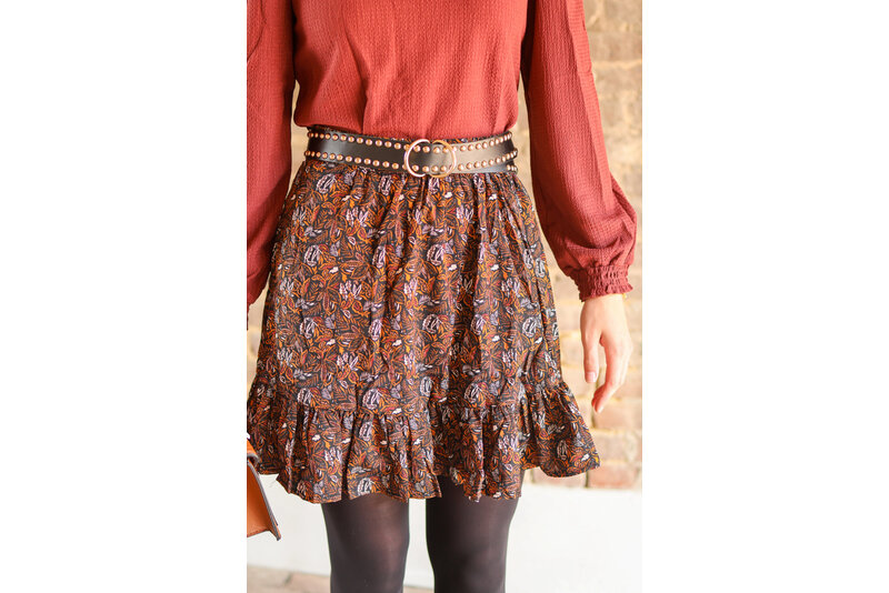 skirt mirjam orange