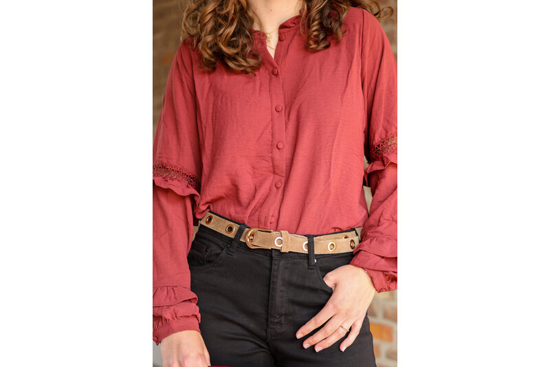 blouse blair red