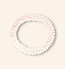 J&J Crystal armband elastisch dik