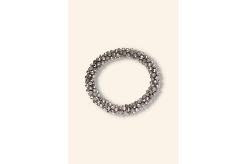 Crystal armband elastisch dik