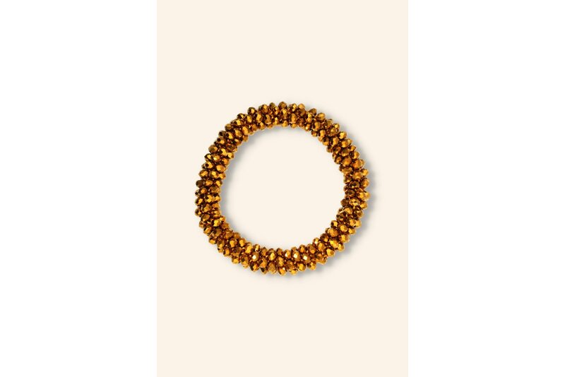 Crystal armband elastisch dik