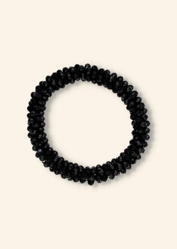 J&J Crystal armband elastisch dik