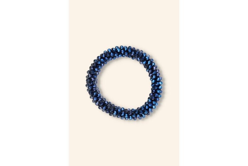 Crystal armband elastisch dik