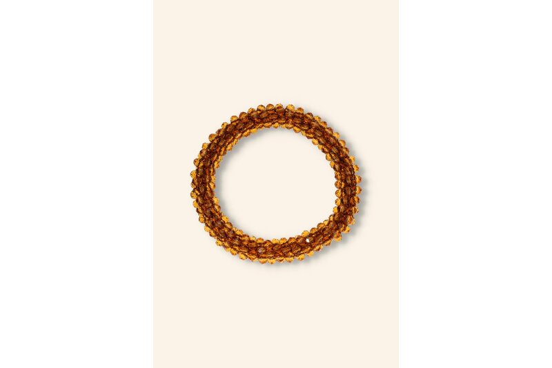 Crystal armband elastisch dik
