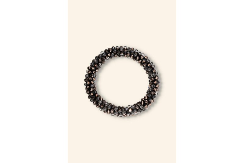 Crystal armband elastisch dik