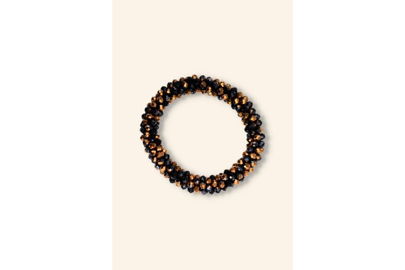 Crystal armband elastisch dik