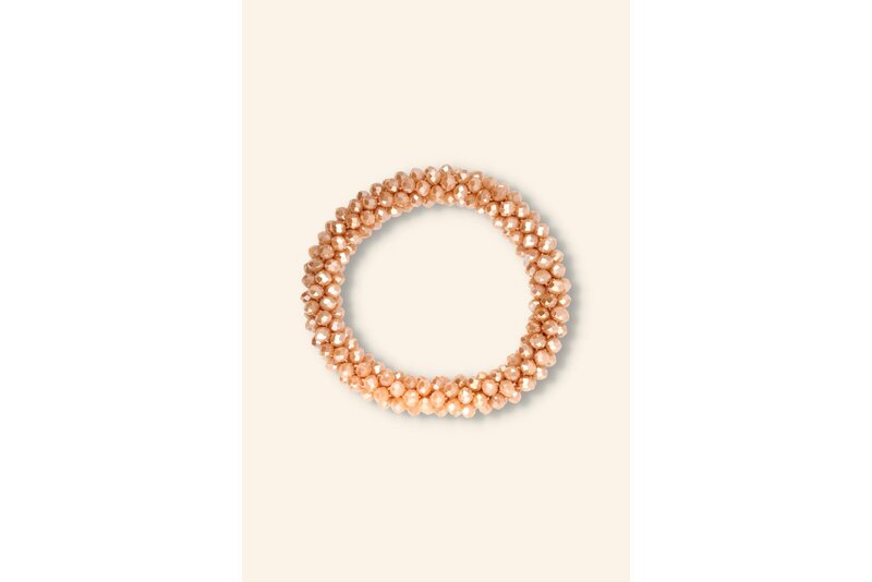 Crystal armband elastisch dik