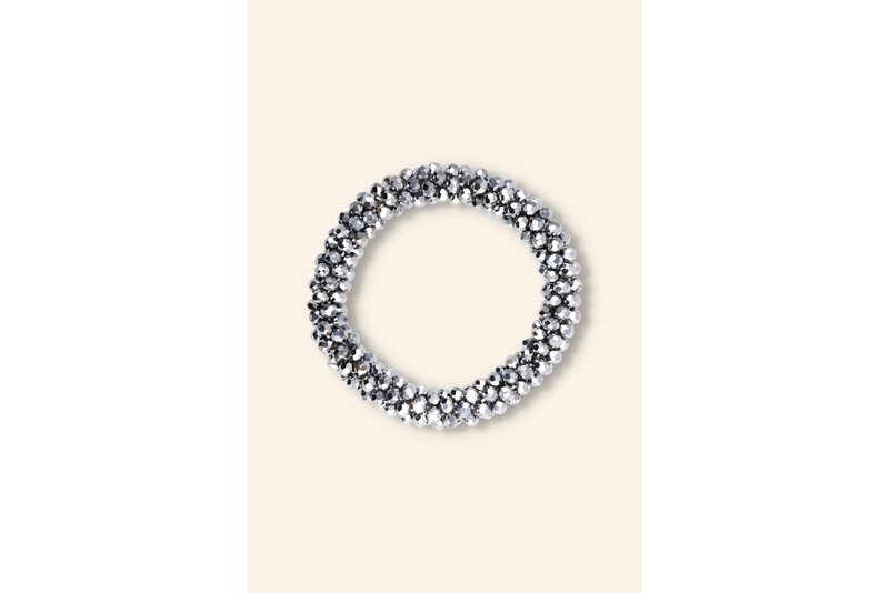 Crystal armband elastisch dik