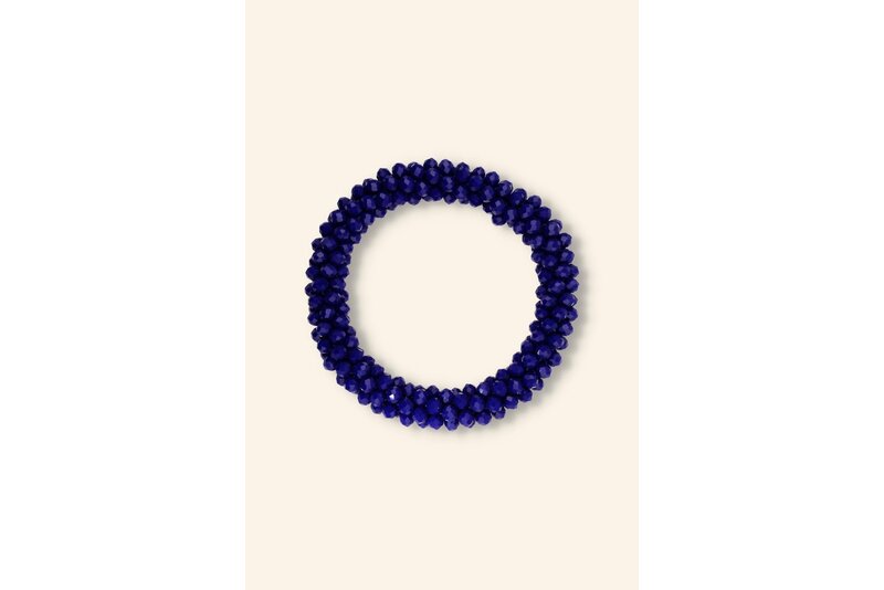 Crystal armband elastisch dik