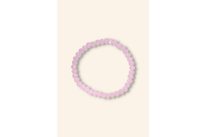 Crystal armband sweet pink