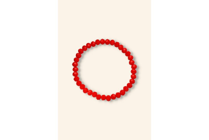 Crystal armband red