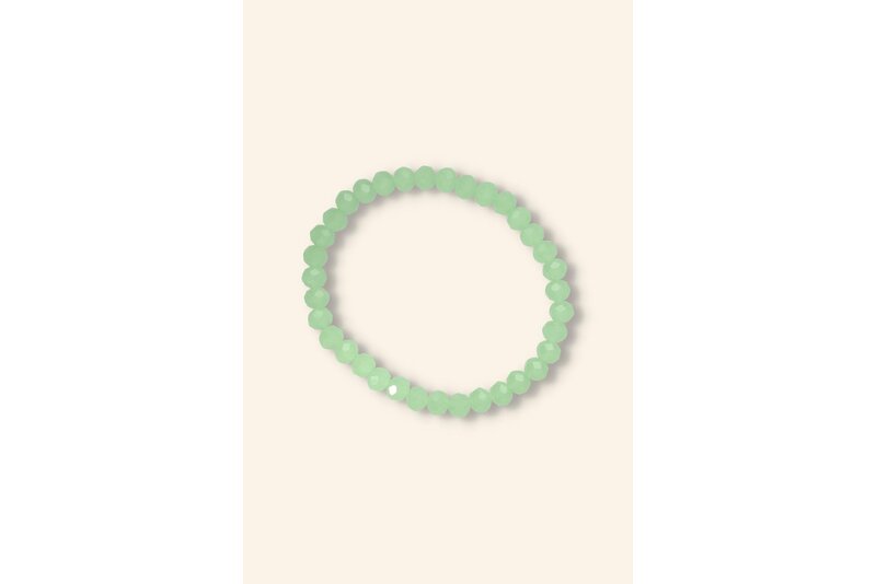 Crystal armband sea green