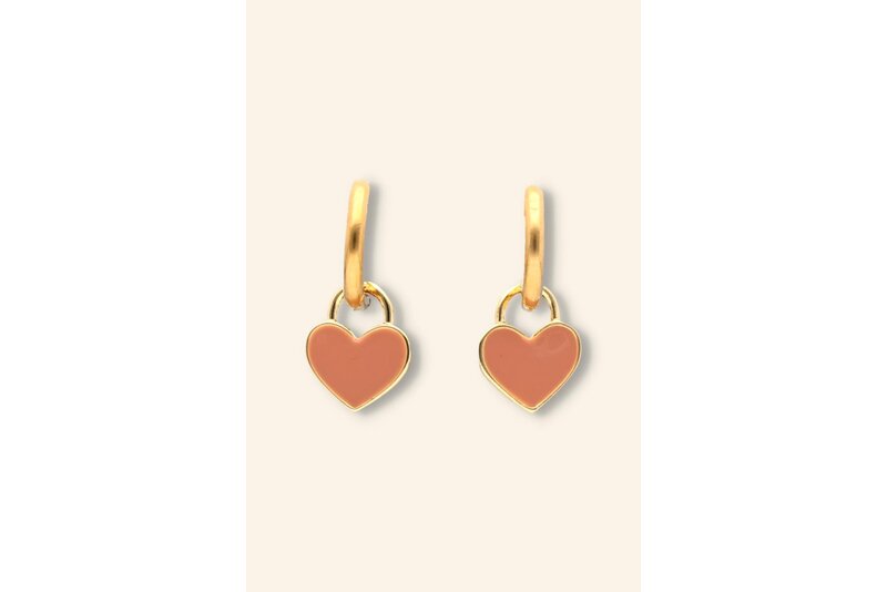 Oorring golden heart