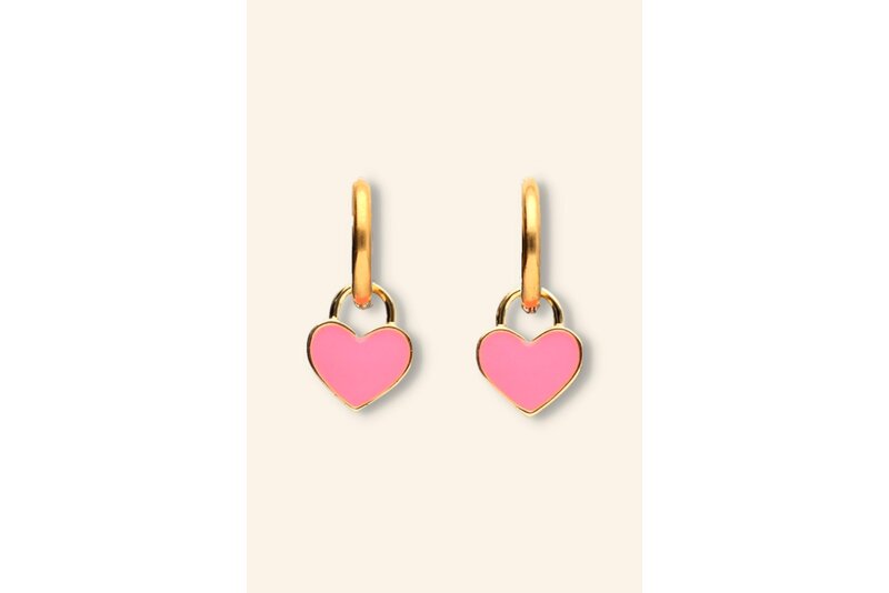 Oorring golden heart