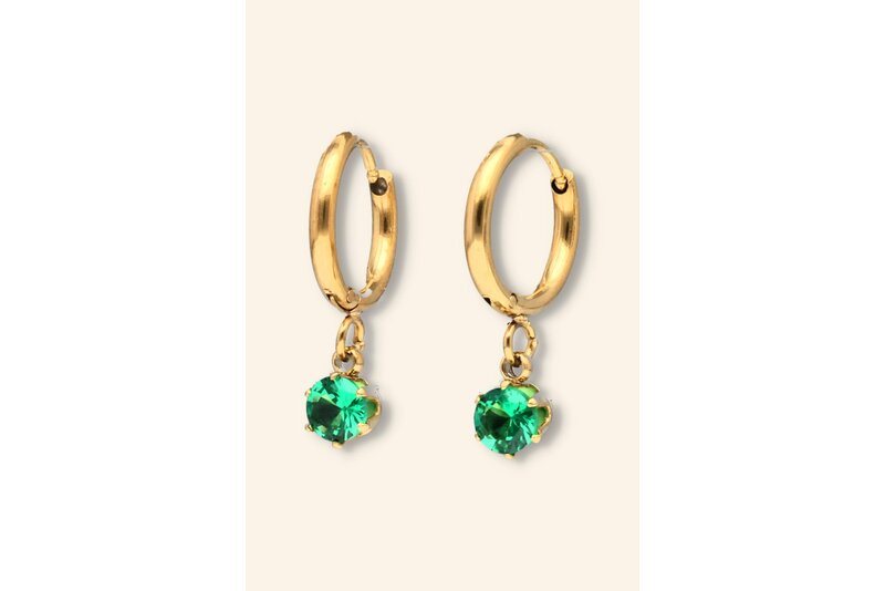 Mini hoops circle crown