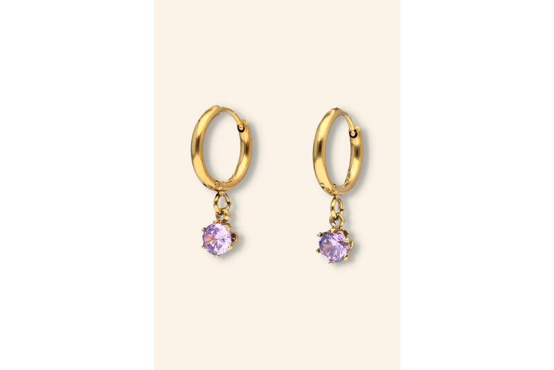 Mini hoops circle crown