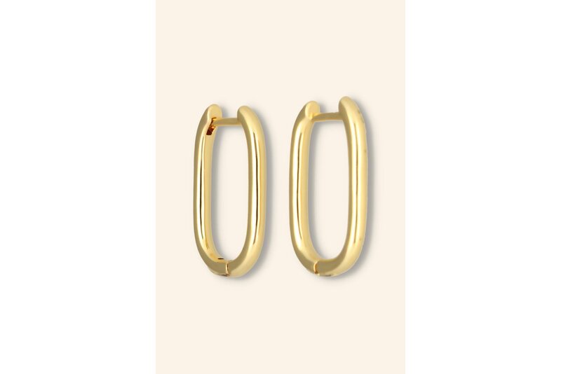 Oorring straight klein