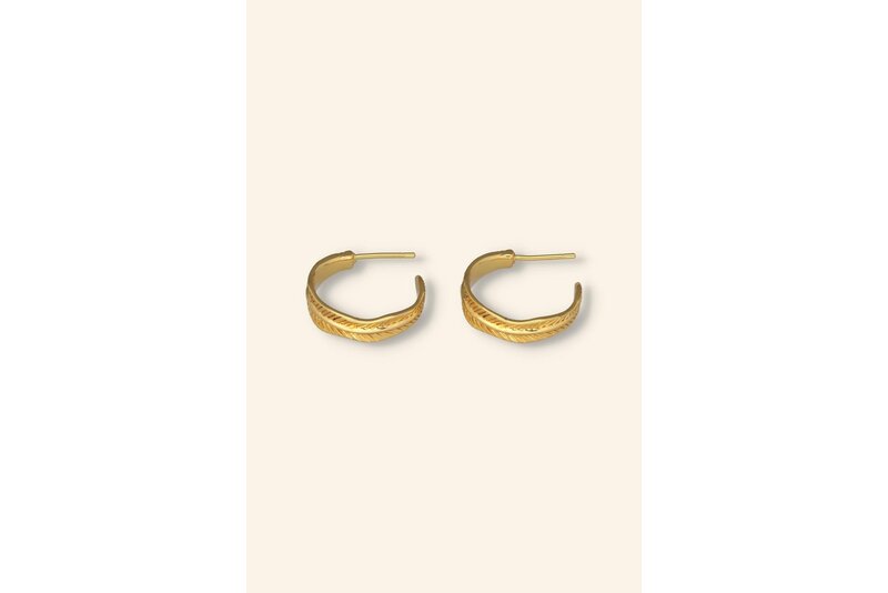 Oorring double leave