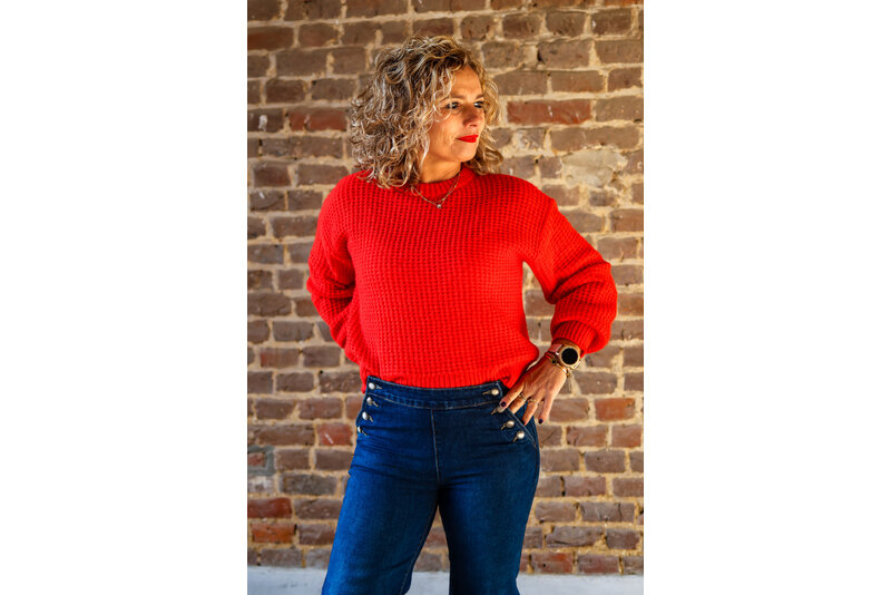 Lasina pullover red