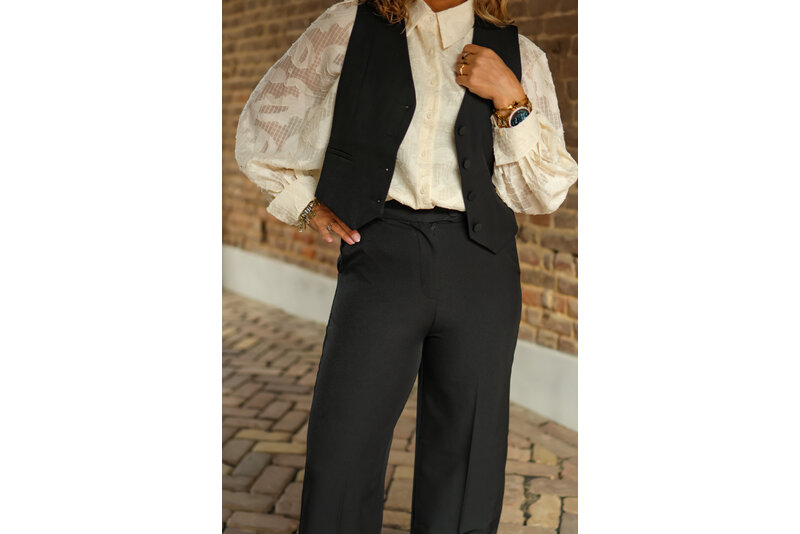 Gilet Mary zwart