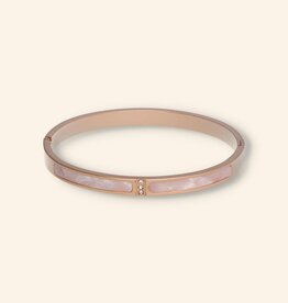 J&J Rose bracelet parlemour inlay