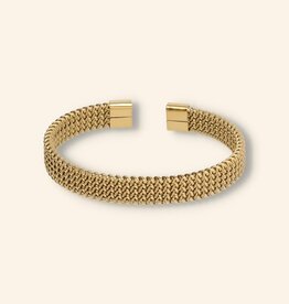 J&J Bracelet knitted gold