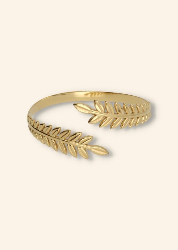 J&J Bracelet Leaf gold